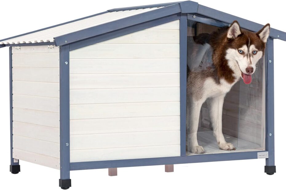 The Ultimate Petsfit Large Dog House: Comfort and Durability for Your Furry Friend!