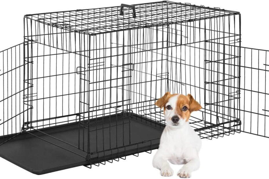 Top Review: FDW 24-Inch Folding Dog Crate - The Perfect Safe Haven for Small Dogs!
