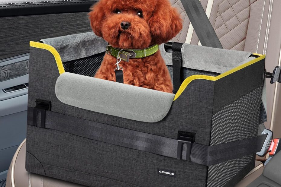 Top-Notch Comfort: The Best Dog Car Seat for Small Pups Under 20 lbs!