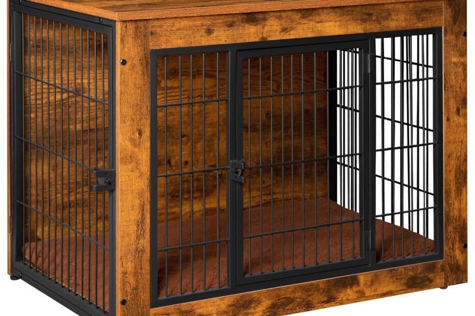 Transform Your Home: The Bigrab Stylish Dog Crate That Doubles as Furniture!