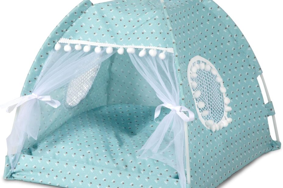 Transform Your Pet’s Playtime: The Gigreinc Cat Princess Tent Review!
