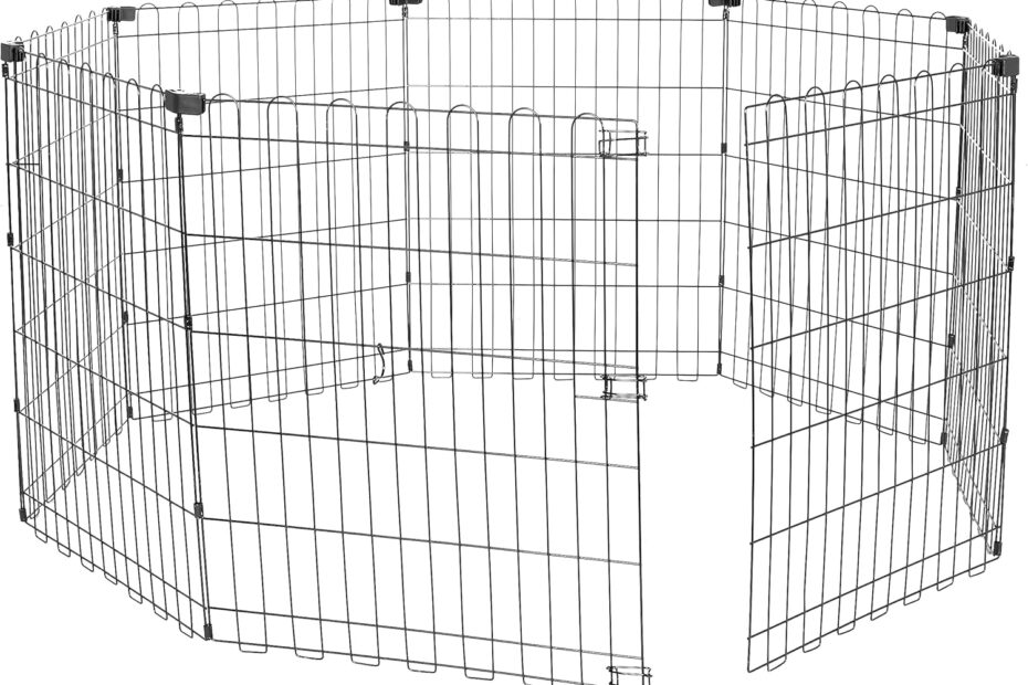 Transform Your Pet's Playtime: The Ultimate Review of the Amazon Basics Foldable Dog Playpen