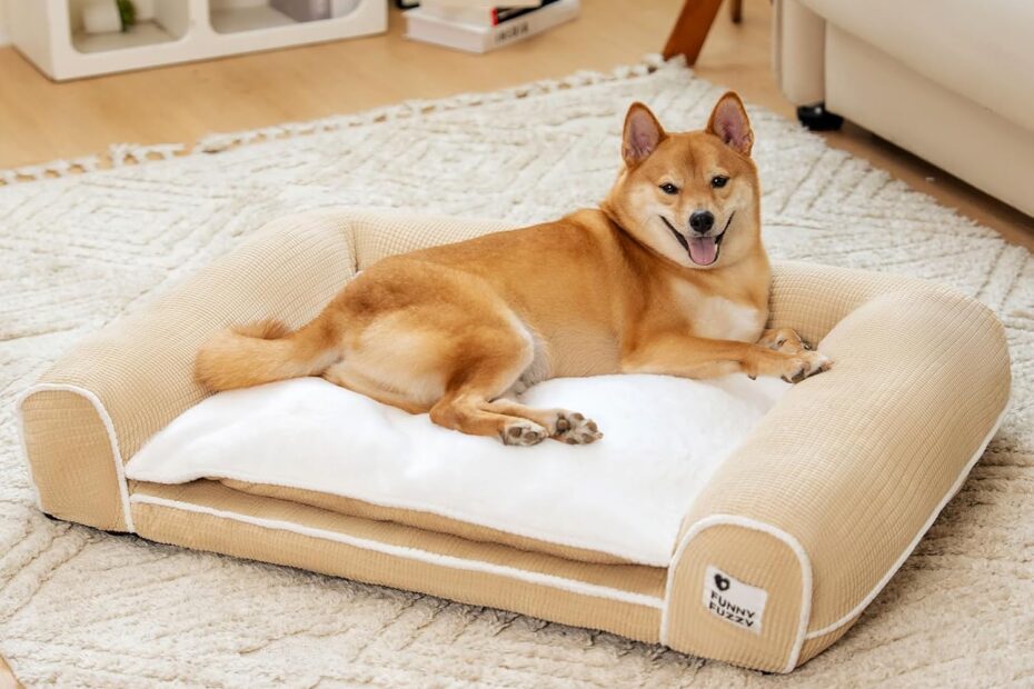 Transform Your Pup's Sleep: The FUNNYFUZZY Orthopedic Dog Bed Review!