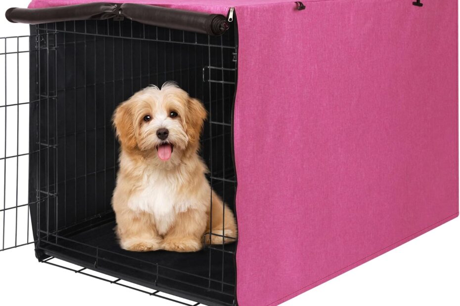 Transform Your Pup's Space: Deblue Heavy-Duty Dog Crate Cover Review