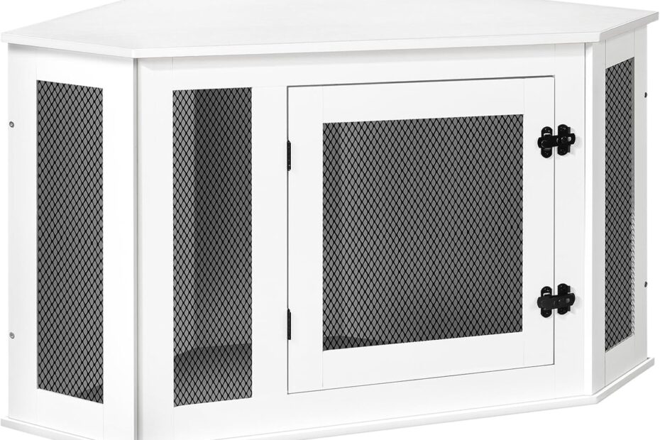 Transform Your Space: The Stylish Corner Dog Crate Furniture Review