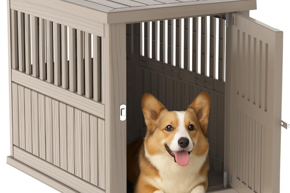 Transform Your Space: The Stylish DRATO Dog Crate End Table Review
