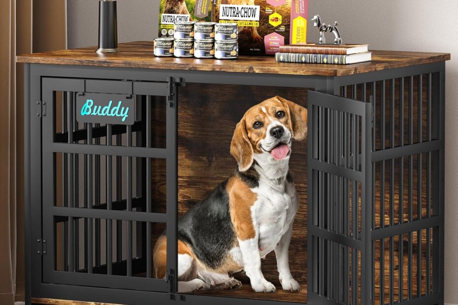 Transform Your Space: The Versatile EasyCom Dog Crate Furniture Review