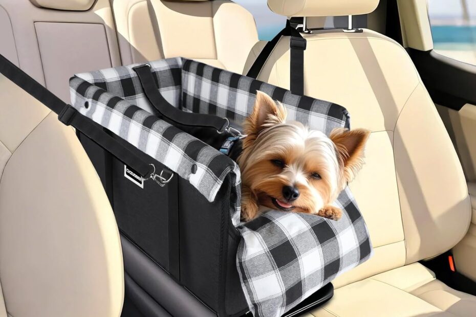 Travel Safe: The Ultimate Center Console Dog Car Seat Review