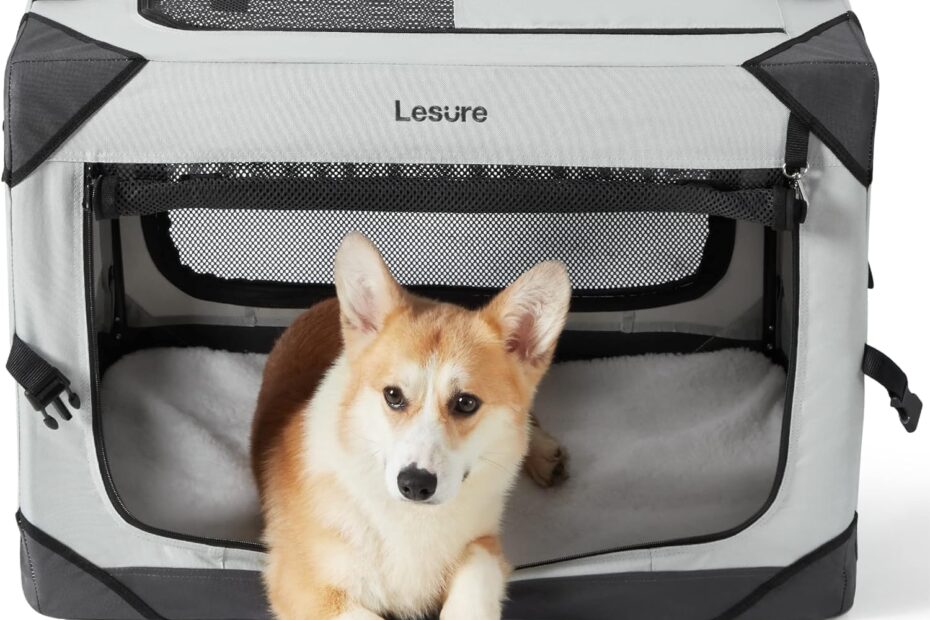 Travel Smart: Review of the Lesure Collapsible Dog Crate for Medium Dogs