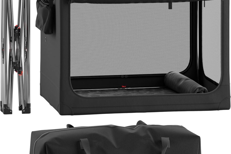 Travel Smart: Review of the Noah & Paw Collapsible Dog Crate for Large Breeds