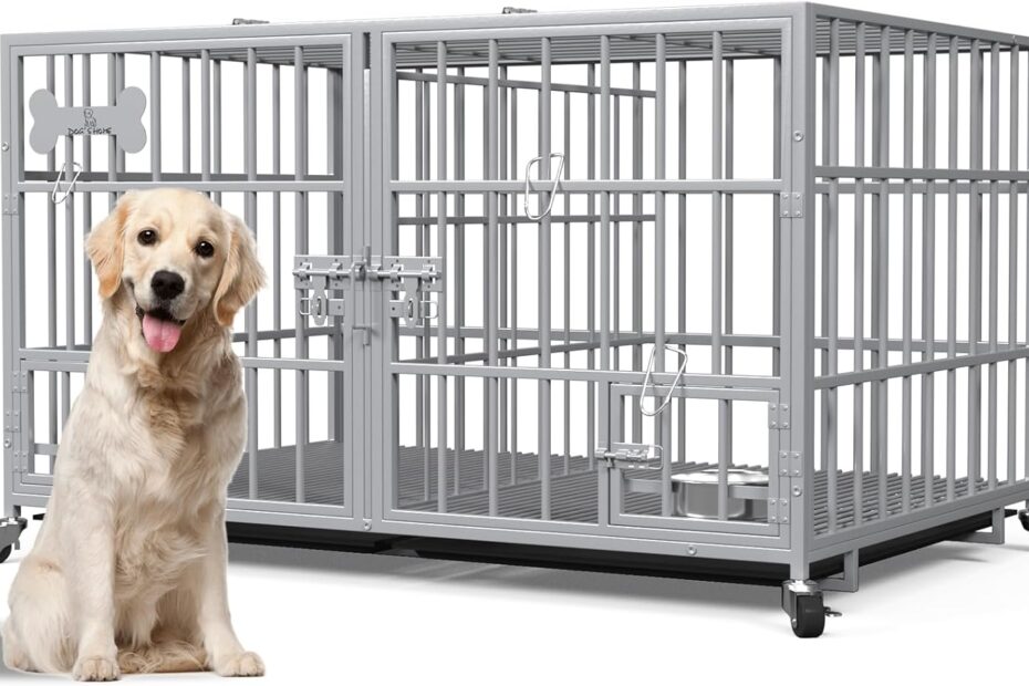 Ultimate Comfort: aboxoo Heavy Duty Metal Dog Crate for Large Dogs Reviewed