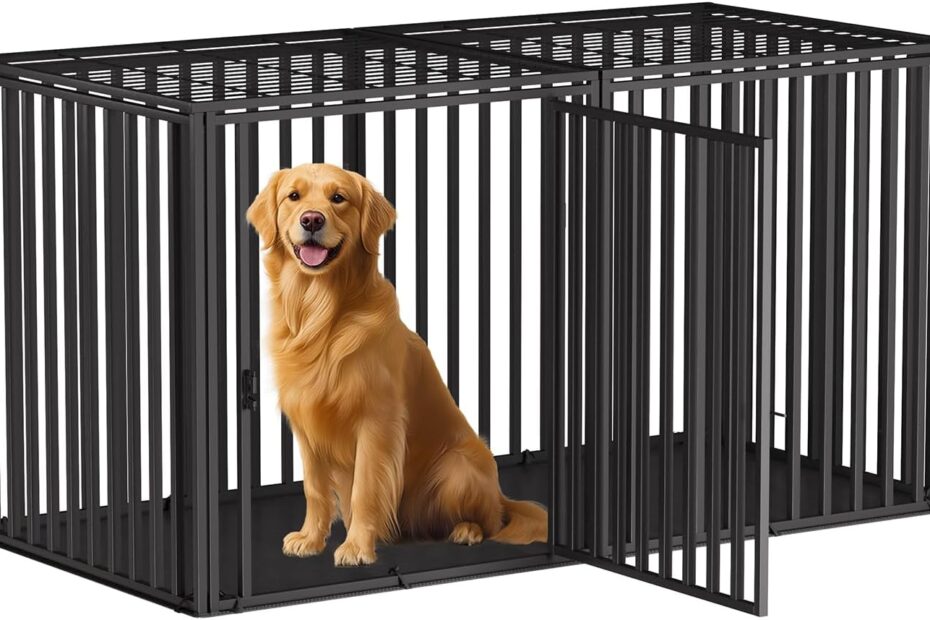 Ultimate Comfort for Your Canine: Review of the Steel Tube Large Dog Crate