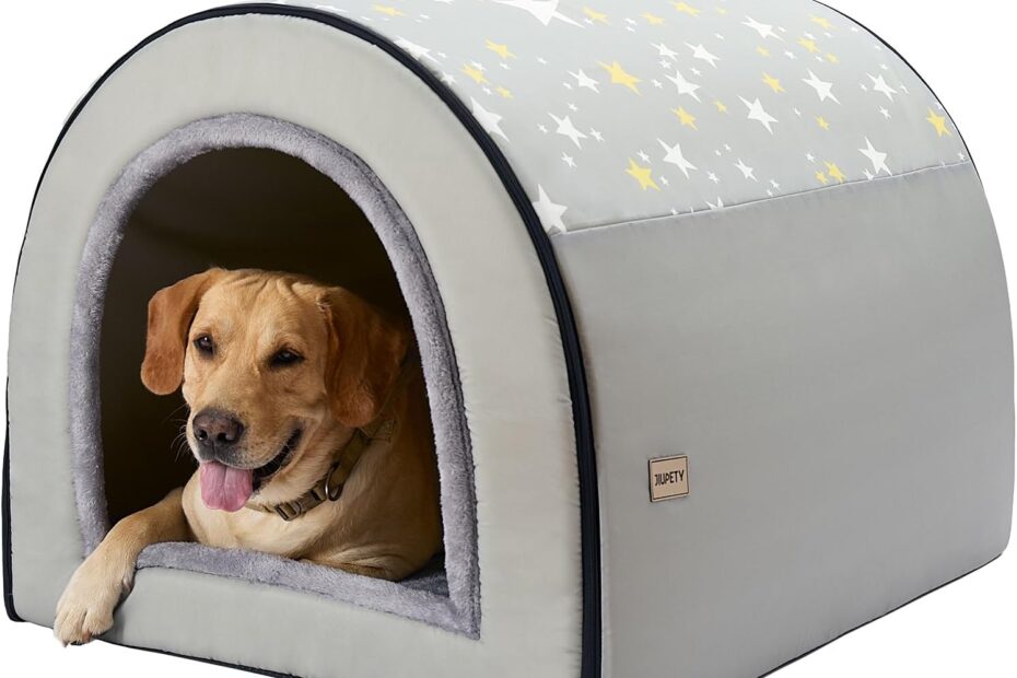 Ultimate Comfort for Your Pup: Review of Jiupety 2 in 1 Dog House & Cave Bed