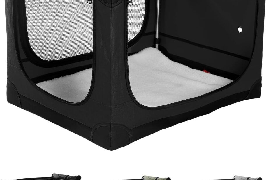 Ultimate Comfort on the Go: Review of the 36-Inch Collapsible Travel Dog Crate