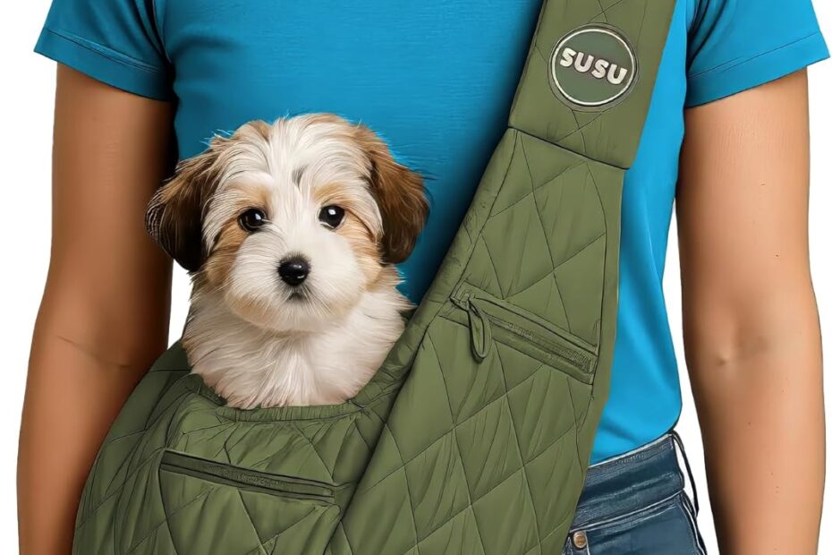 Ultimate Comfort: Review of the Cat & Dog Carrier Sling for Small Pets