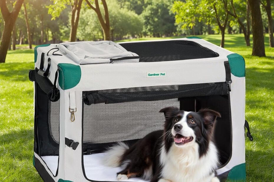 Ultimate Comfort: Review of the Gardner Pet Soft Collapsible Dog Crate