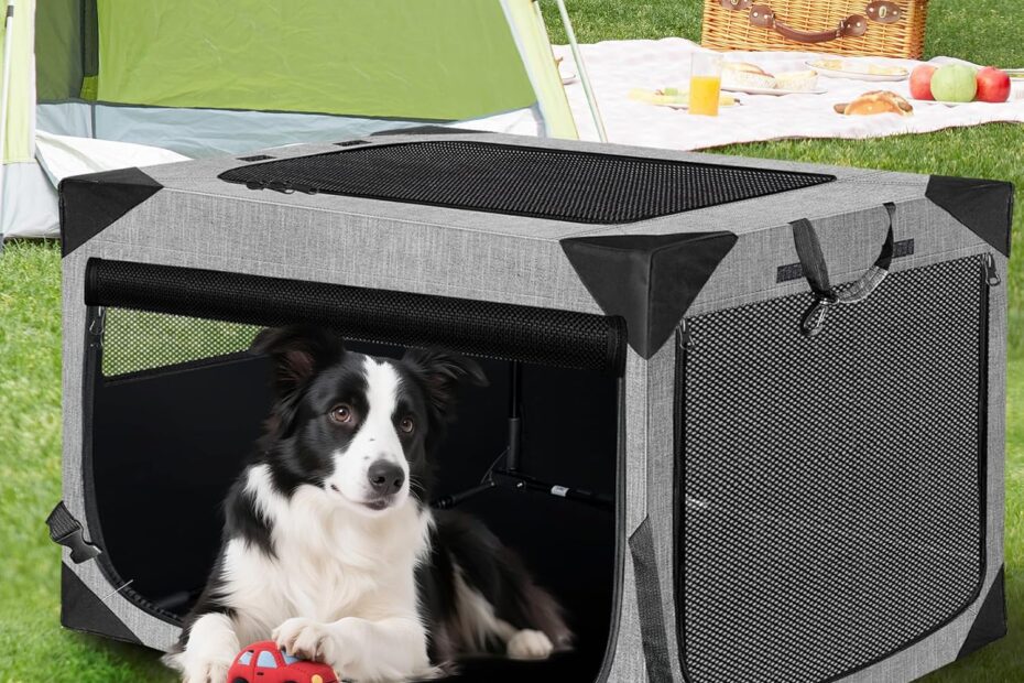 Ultimate Comfort: The Versatile 30x21x21 Inch Dog Crate for Travel and Home