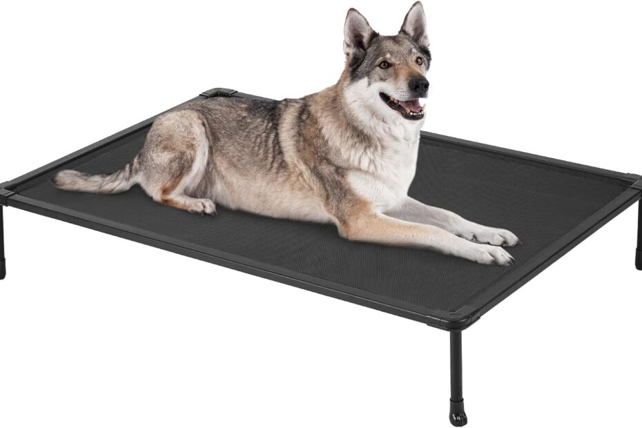 Ultimate Comfort: Veehoo Chewproof Elevated Dog Bed Review for Large Dogs