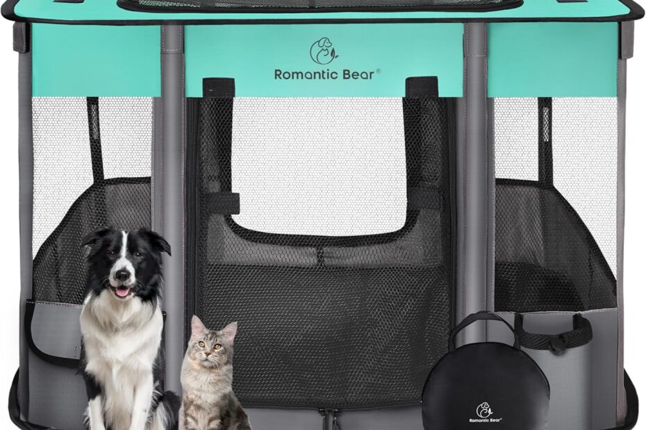 Ultimate Dog Playpen Review: The Perfect Portable Solution for Your Pet's Safety