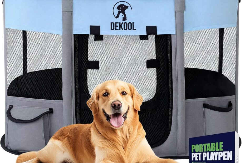 Ultimate Freedom: Review of the Foldable Pet Dog Playpen for Adventure and Home!