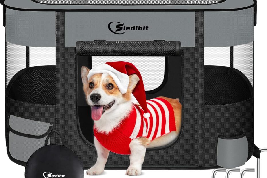 Ultimate Guide to the Portable Dog Cat Playpen: A Must-Have for Pet Owners!
