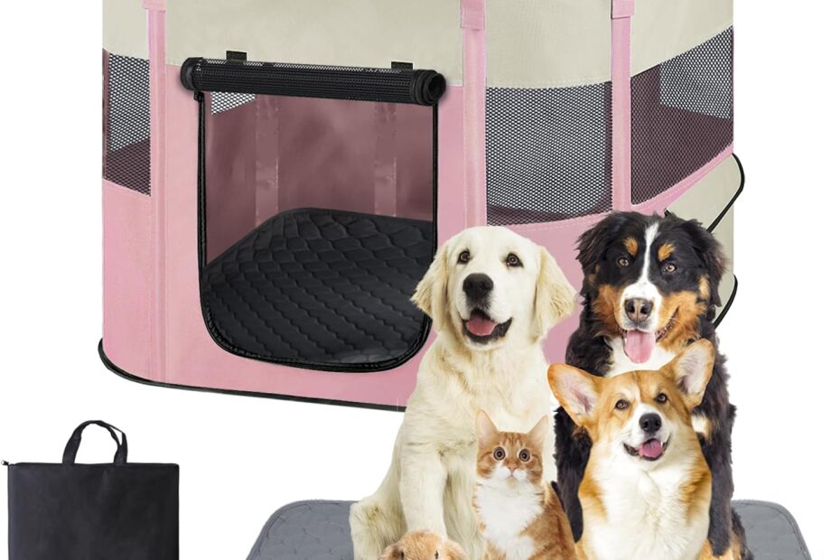Ultimate Review: Portable Dog & Cat Playpen for Your Adventures!