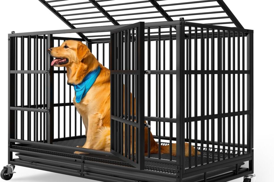 Unbreakable Comfort: The LEVELEVE 48-Inch Heavy Duty Dog Crate Review