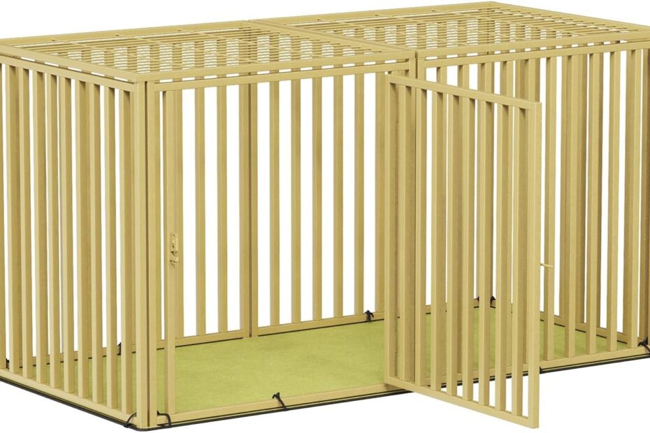 Unleash Comfort: Review of the Steel Tube Heavy Large Dog Crate for Medium to Large Breeds