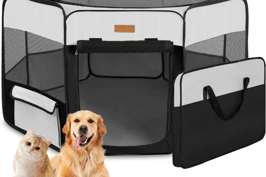 Unleash Freedom: The Ultimate Review of the Portable Dog Playpen for Every Pet Adventure!