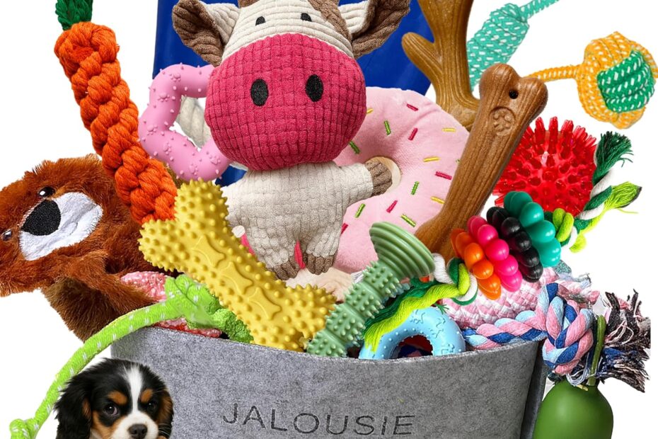 Unleash Fun: Jalousie 30-Piece Squeaky Dog Toy Bundle Review!
