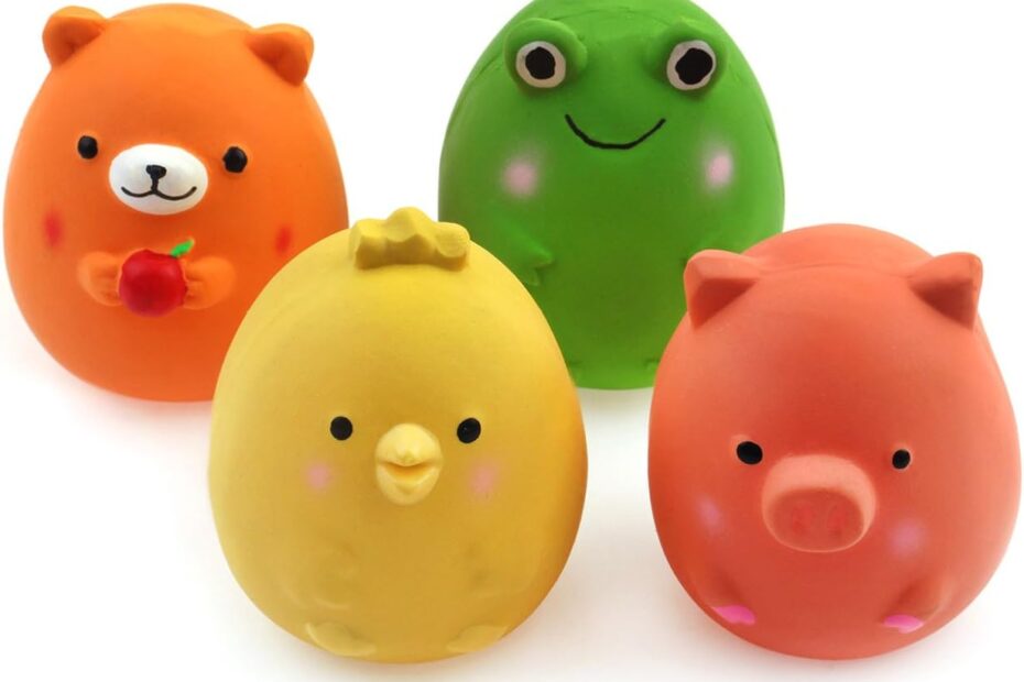 Unleash the Fun: CHIWAVA 4PCS Squeak Latex Puppy Toy Review for Small Dogs!