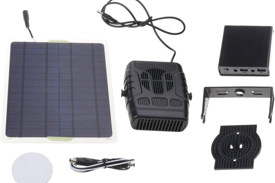 Warm Up Winter: The Ultimate Compact Solar Panel Heater Kit for Your Portable Chicken Coop and More!