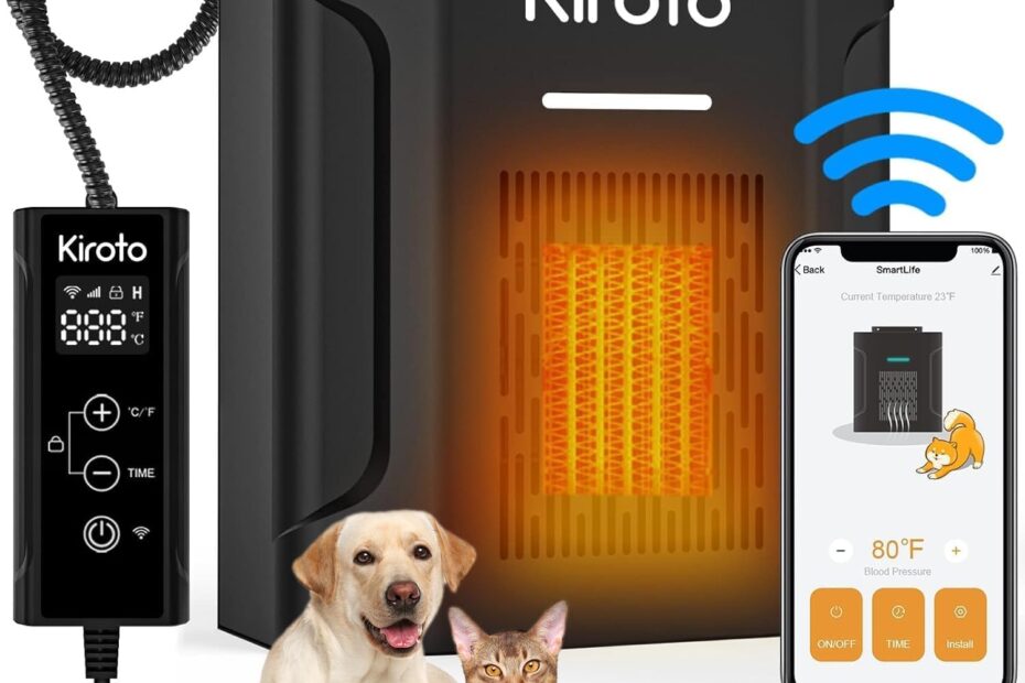 Warm Up Your Pup: The Best Dog House Heater with Wifi Control!