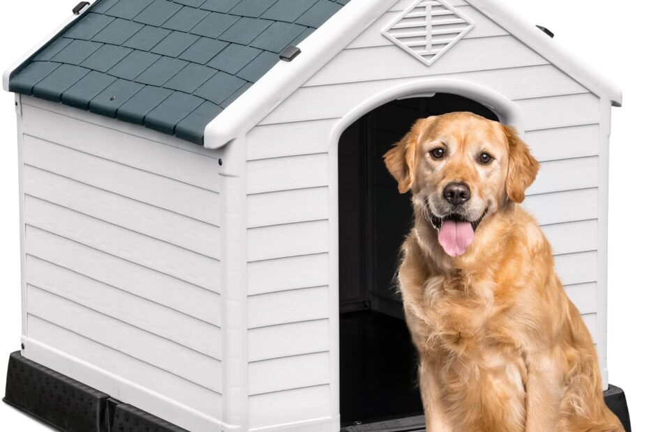 YITAHOME 41'' Dog House: The Ultimate Shelter for Your Furry Friends!
