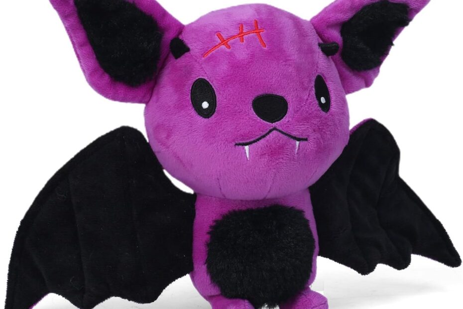 Blnboimrun Halloween Dog Toys: The Ultimate Squeaky Plush Bat for Aggressive Chewers!