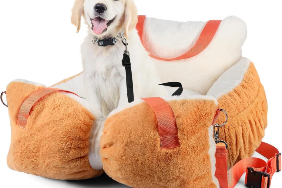 Cozy Comfort on the Go: Review of the Fuzzy Dog Bed Car Seat for Small Pets