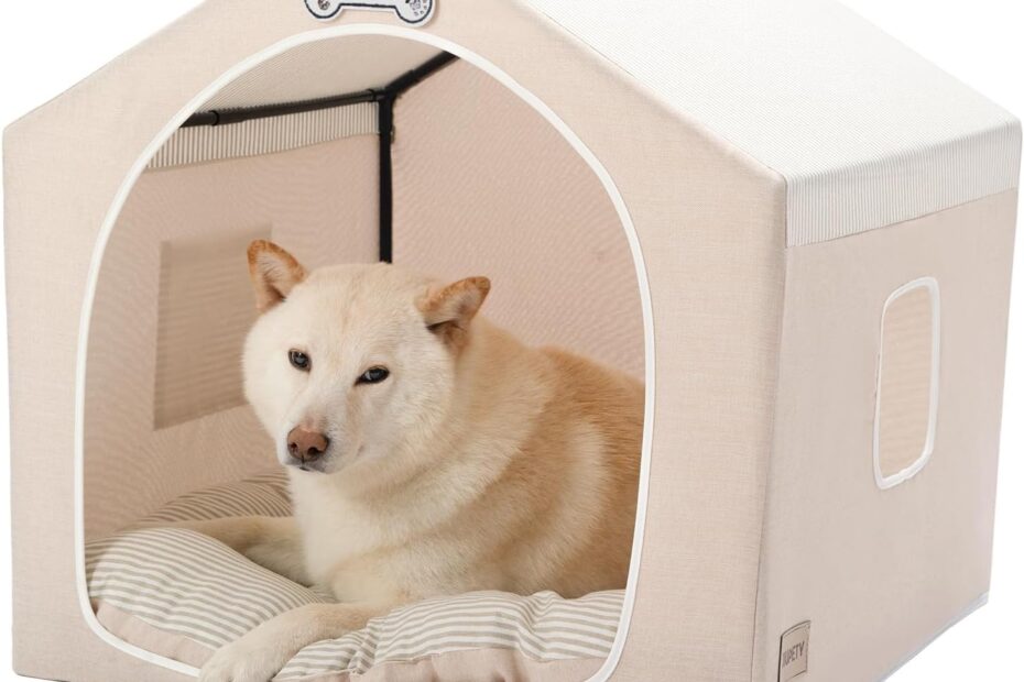 Cozy Comfort: The Jiupety Indoor Dog House Review