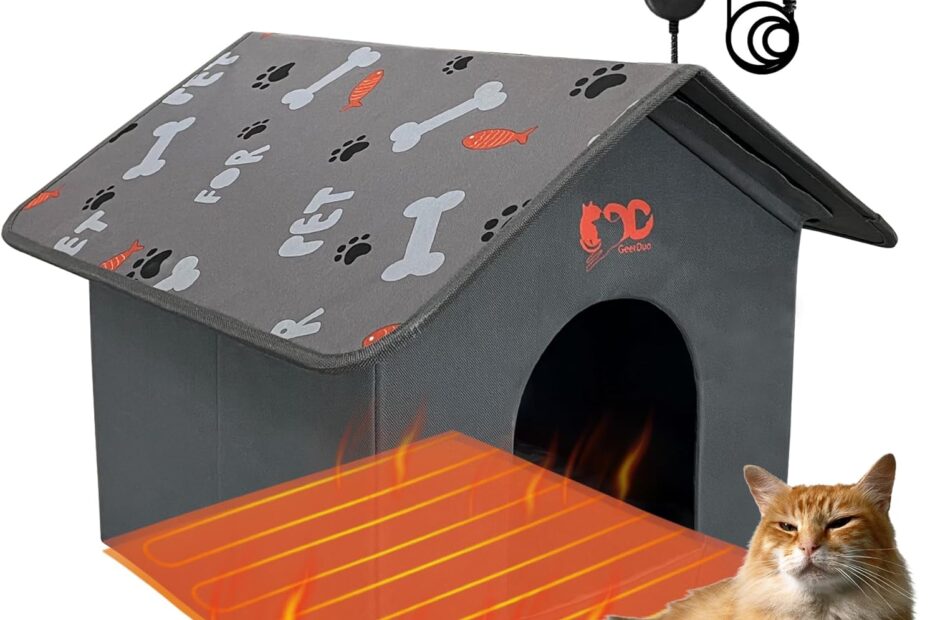 Cozy Comfort: The Perfect Heated Cat & Dog House Review!