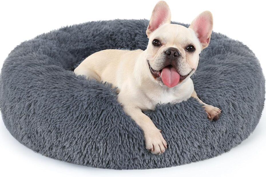 Cozy Comfort: The Ultimate Review of rabbitgoo's Fluffy Donut Dog Bed