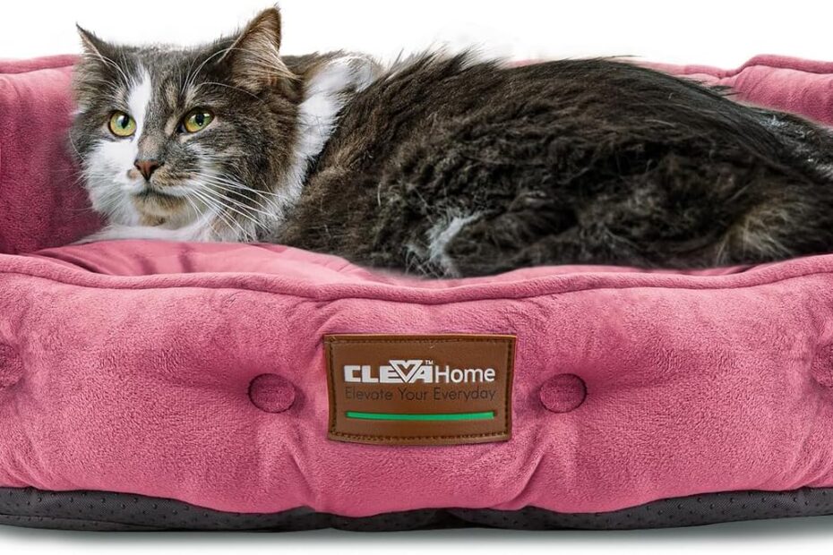 Cozy & Stylish: The ClevaHome Round Pet Bed Review for Small Pets!