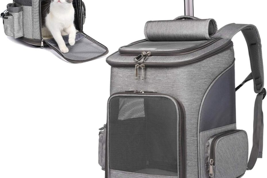 Discover Comfort on the Go: Review of the Wheeled Pet Carrier Backpack for Small Pets