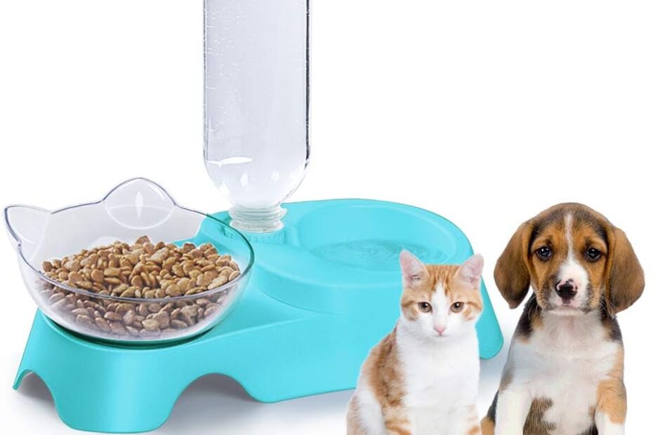 Discover the MILIFUN Double Dog Cat Bowls: Perfect Feeding Solution for Your Pets!