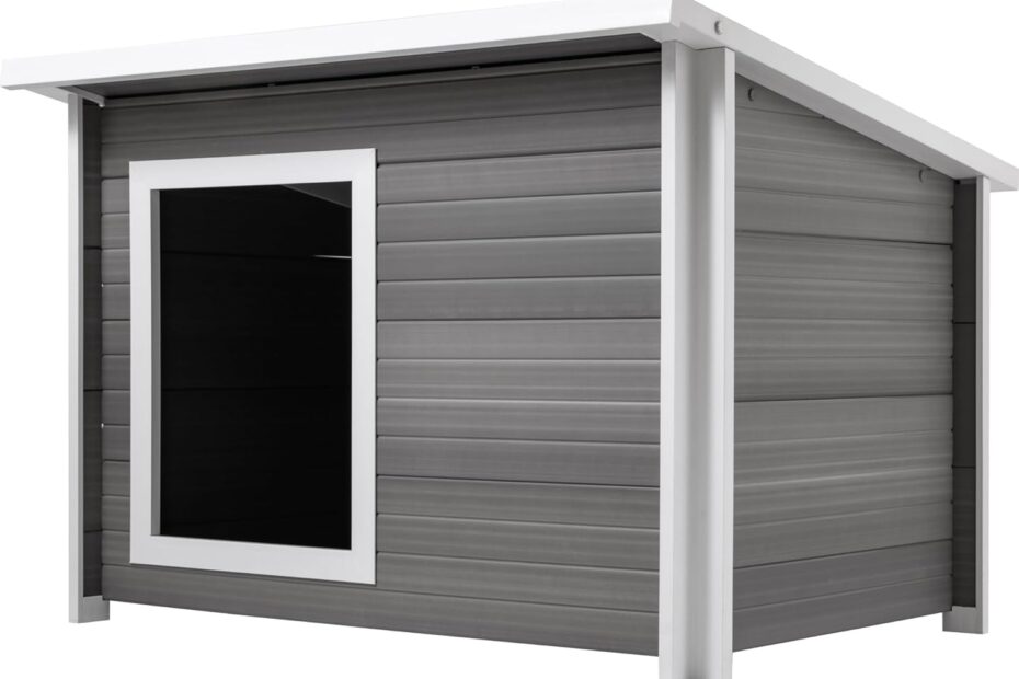 Discover the New Age Pet ECOFLEX Rustic Lodge XL Dog House: Perfect Shelter for Large Dogs!