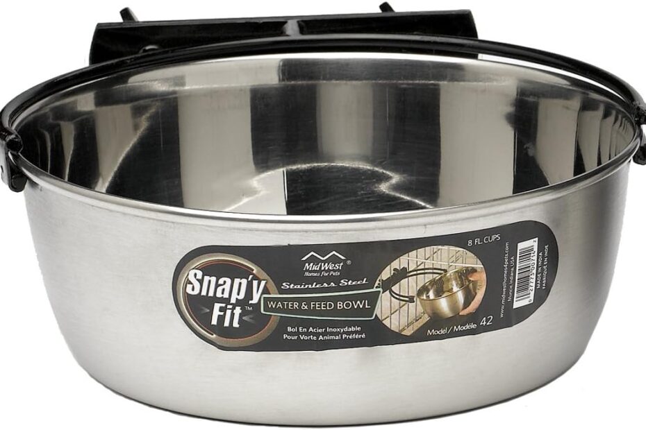 Discover the Versatile MidWest Snap'y Fit Bowl: Perfect for Pets!