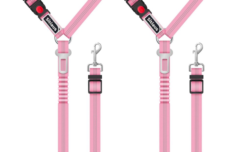 Drive Safely with the Ultimate 3 in 1 Dog Seat Belt: Comfort & Security for Every Pet!