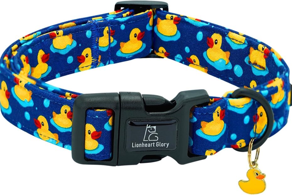 Ducky Delight: Review of the Lionheart Glory Dog Collar for Your Stylish Pup!