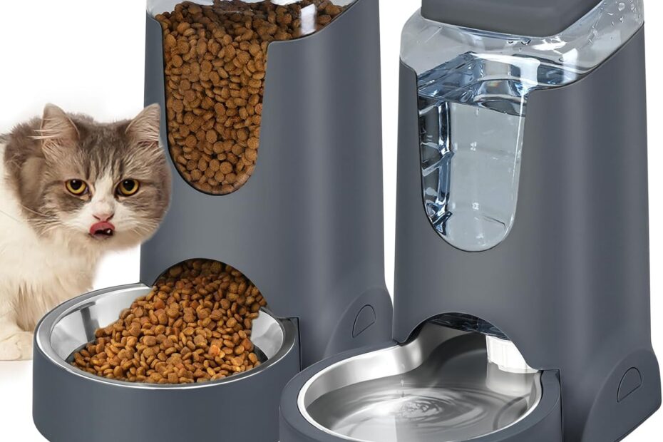Effortless Pet Care: Review of the Automatic Cat Feeder and Water Dispenser