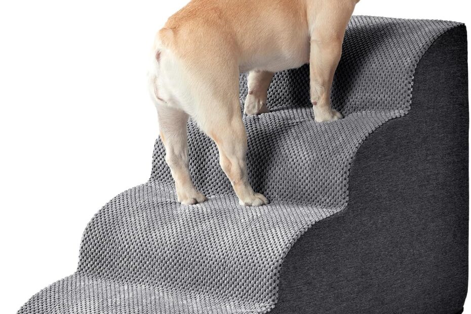 EHEYCIGA Pet Stairs: The Perfect Solution for Your Furry Friends' High Bed Adventures!