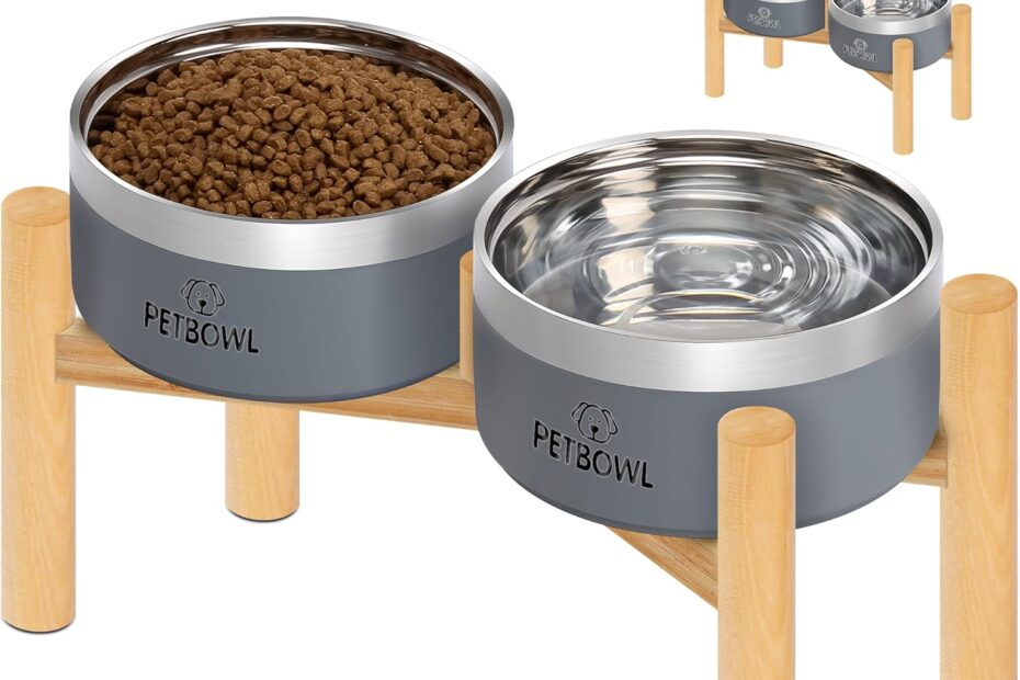 Elevate Mealtime: Review of UPSKY's Anti-Spill Elevated Dog Bowls