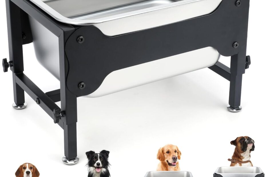 Elevate Your Pet's Hydration: A Review of the 3 Gallons Elevated Dog Water Bowl